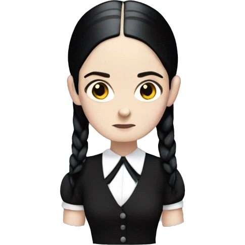 Wednesday Addams emoji