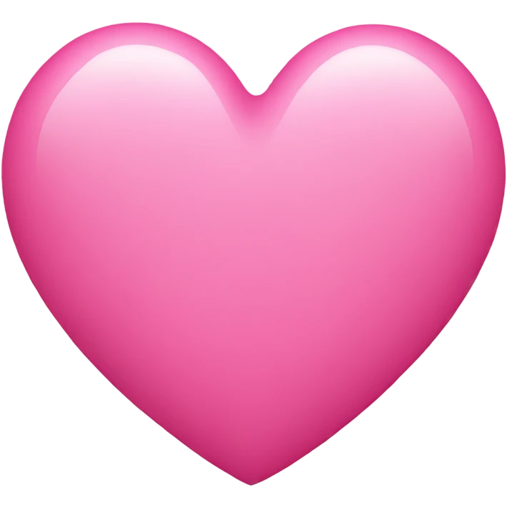 Pink heart emoji