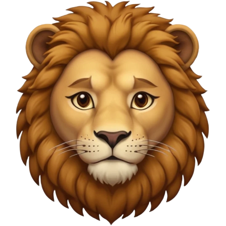 lion with a human neck (photo must be cropped to the middle of the neck) emoji