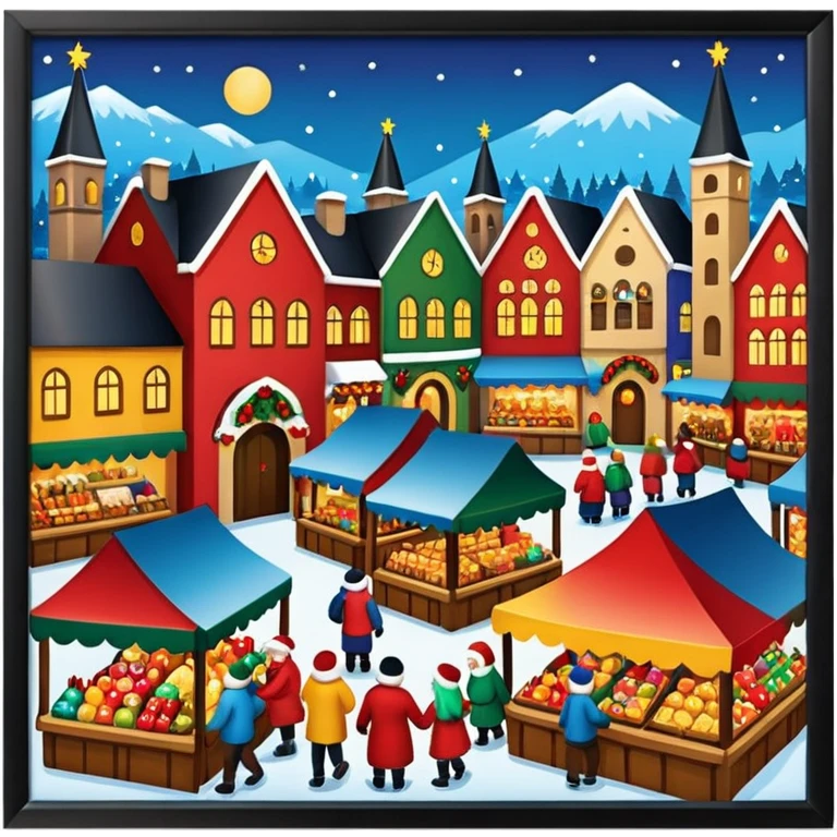 Christmas MArket emoji