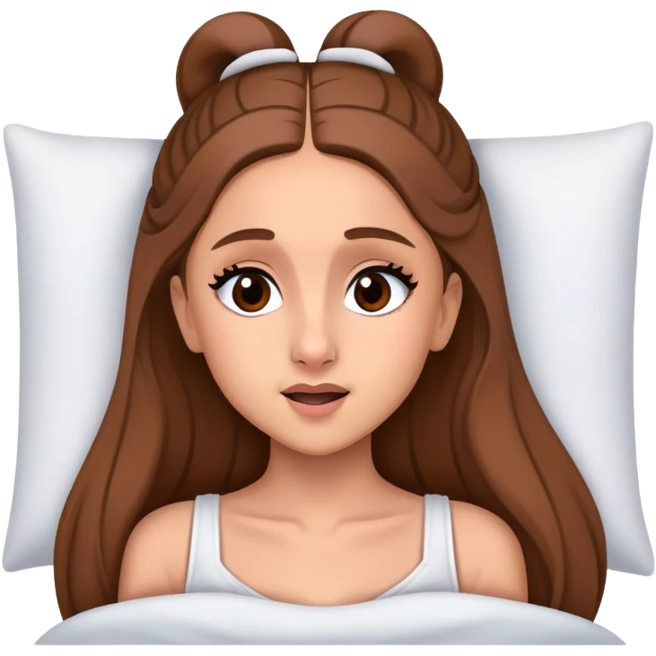 Ariana grande waking up  emoji
