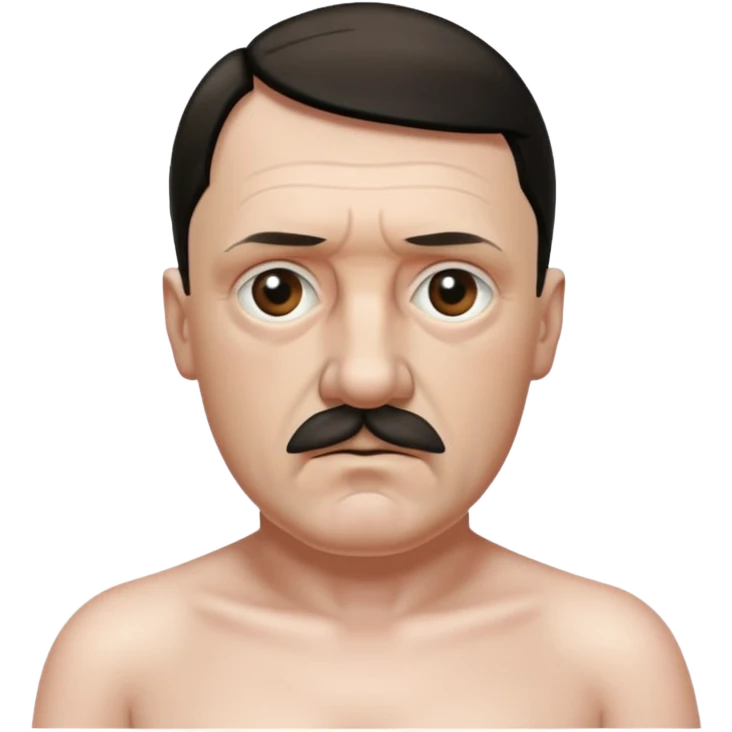 Голый Гитлер  emoji