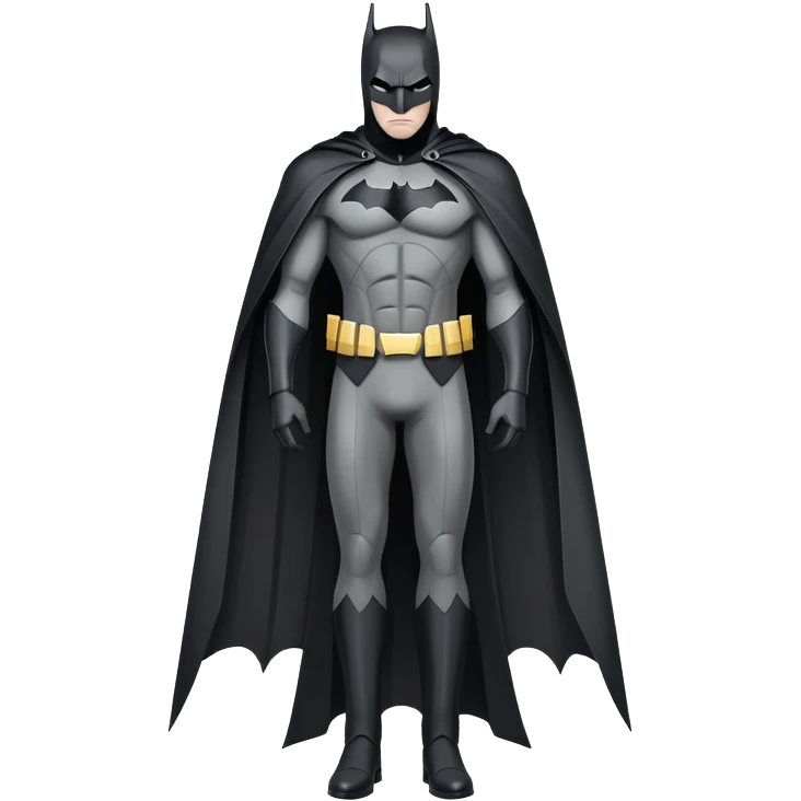 Full body Rick Owen Batman emoji