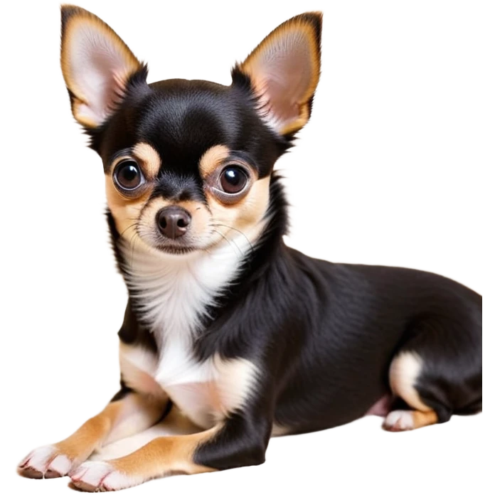 Аватар: собачка chihuahua рудого кольору  читає книгу на фоні театральних куліс. На мордочці у неї окуляри у чорній оправі, прямокутні emoji