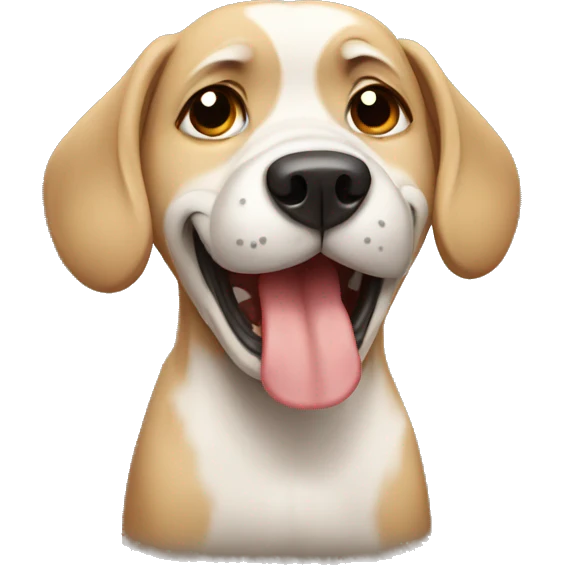 Dog crying  emoji