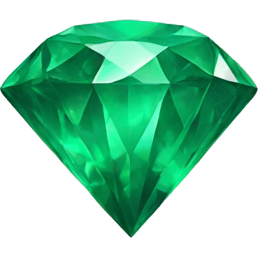 green diamond  emoji