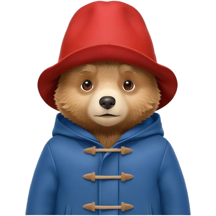 Paddington bear emoji