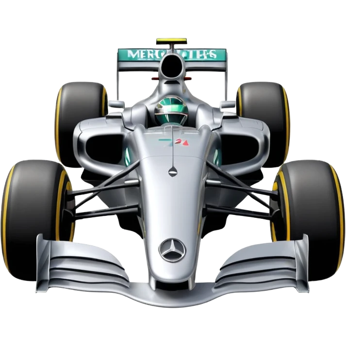 mercedes f1 car emoji