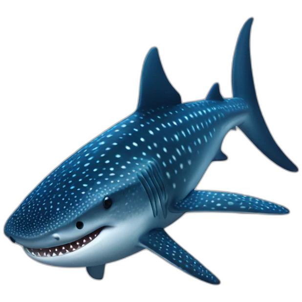 Whale shark  emoji