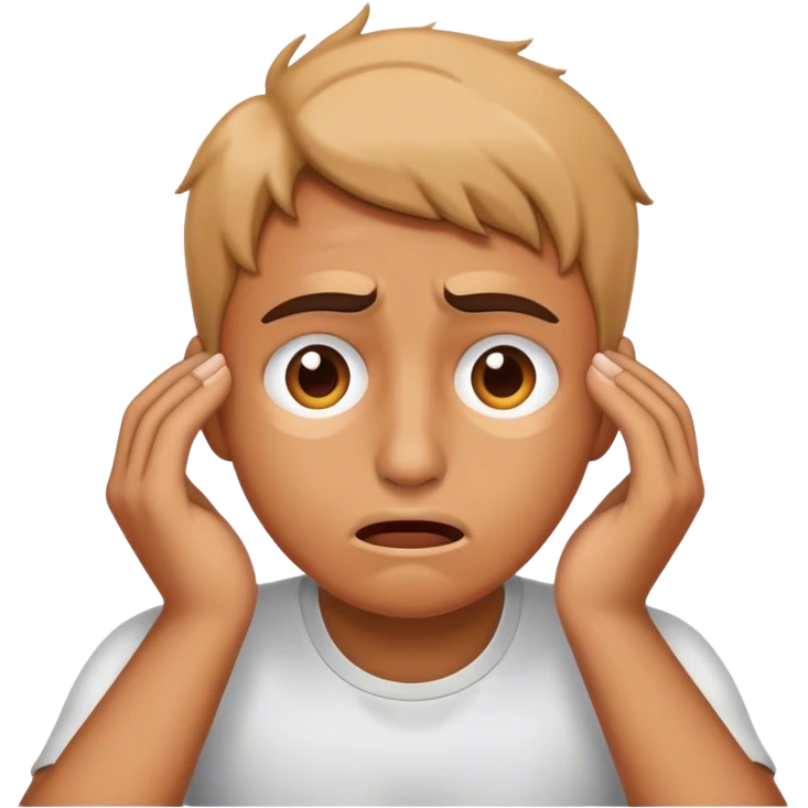 Stressed  emoji