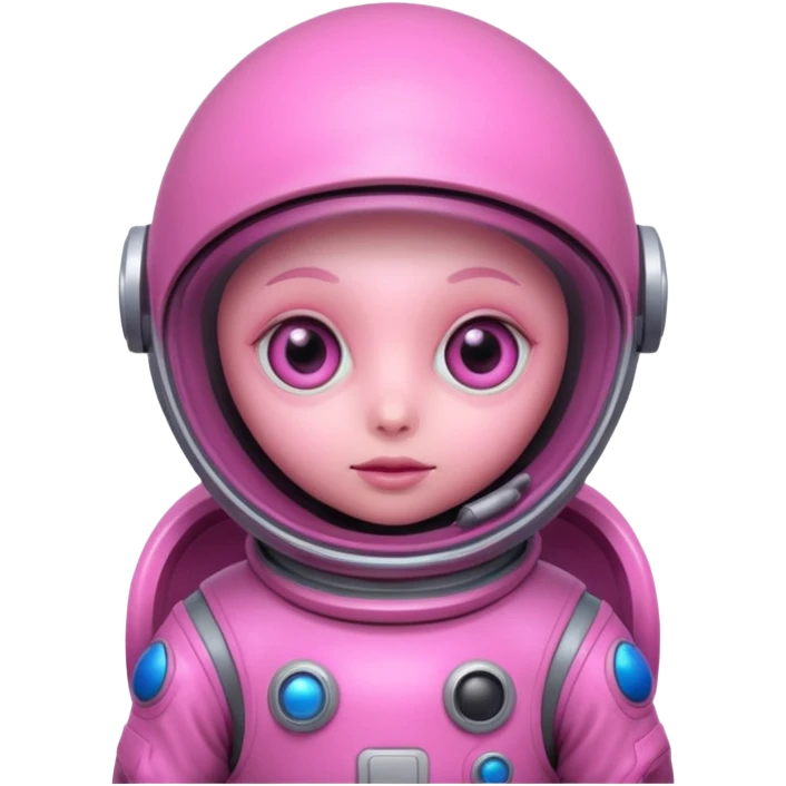 Pink Aliens emoji