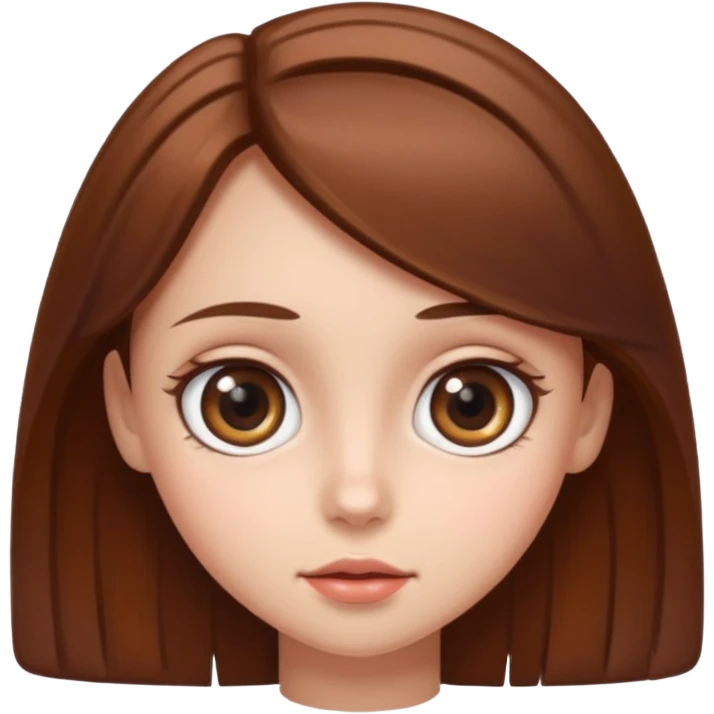 Big eye girl emoji