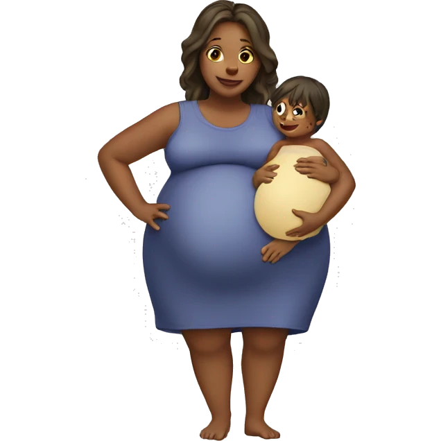 Pregnant  emoji