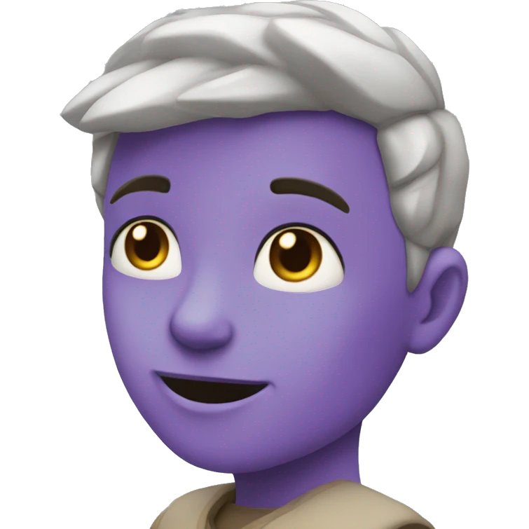 Corazón lila emoji