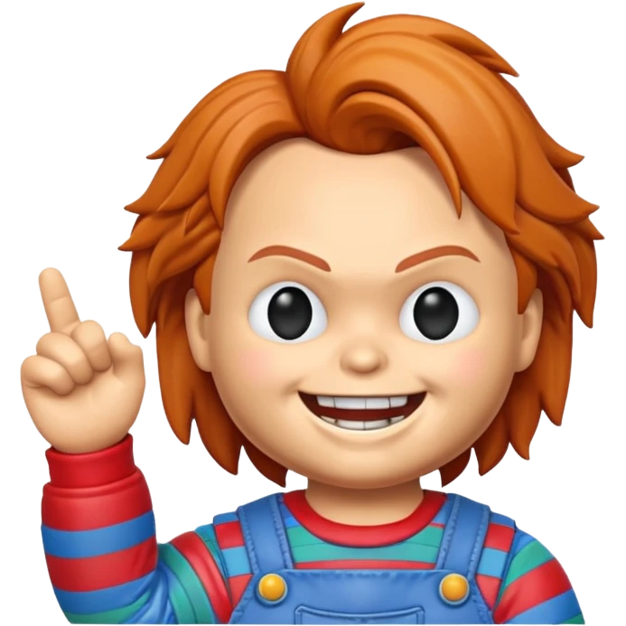 Un emojin de chuky emoji