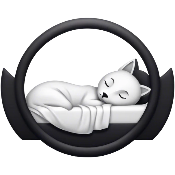 make the sleep token logo emoji