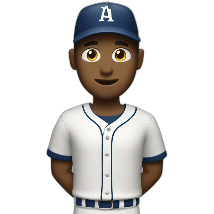 guy with baseball emoji