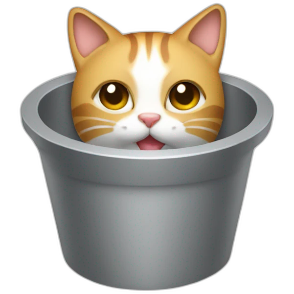 kitty in a mold emoji