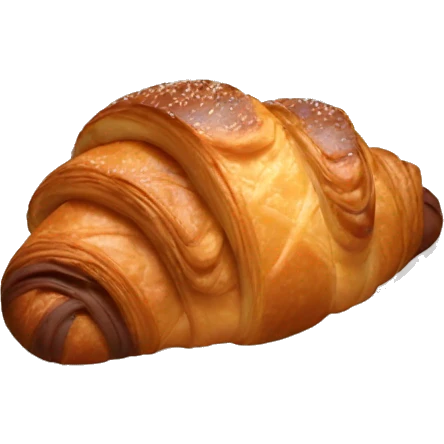 chocolate croissant emoji