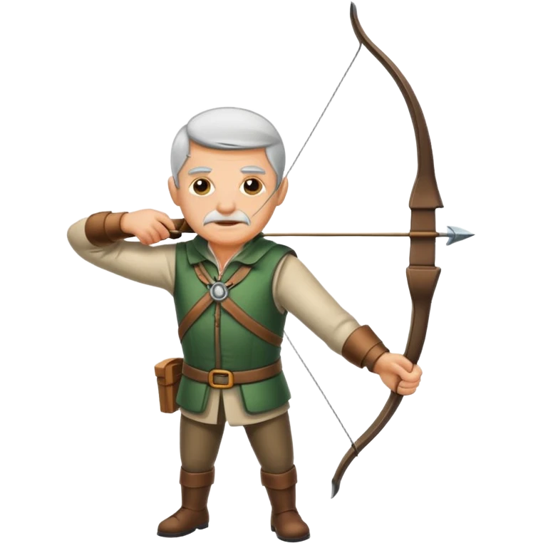 old aged archer emoji