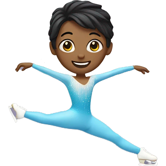 Figure skater  emoji