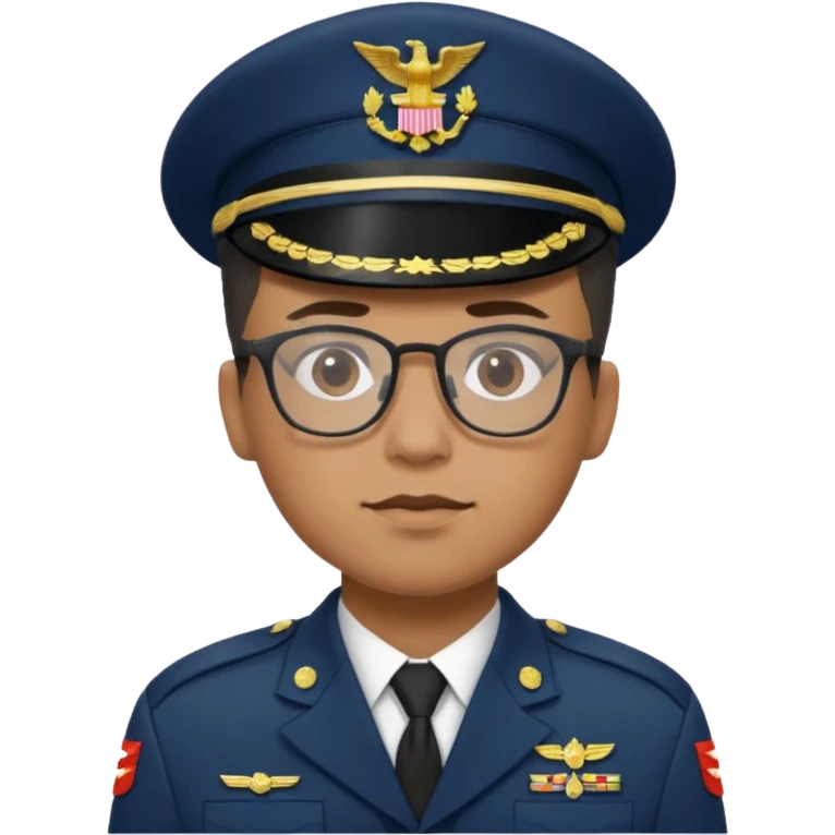 generate realistic military logistics department manager emoji
