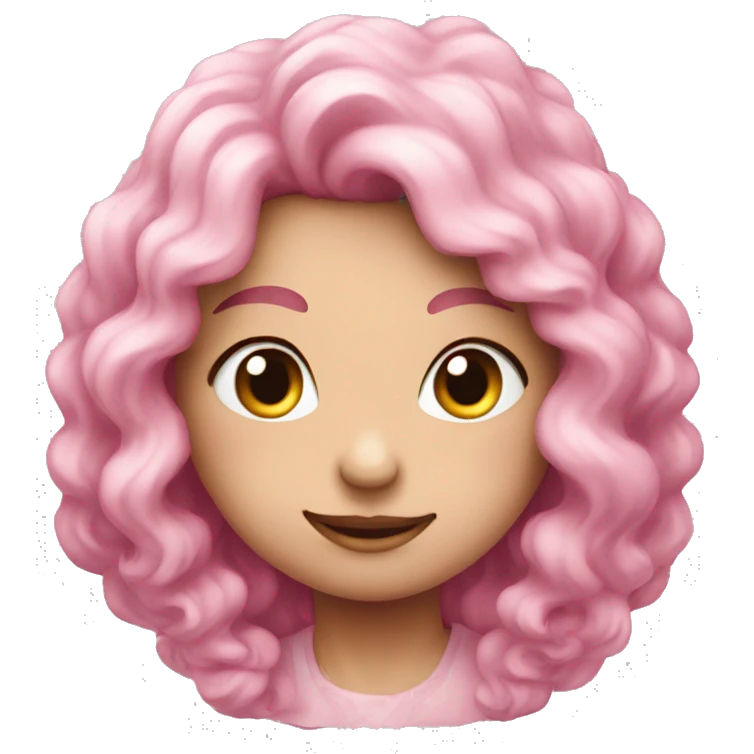 Corazon rosa pastel  emoji