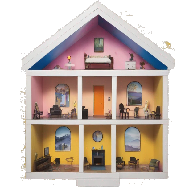 Laurie simmons kaleidoscope house emoji