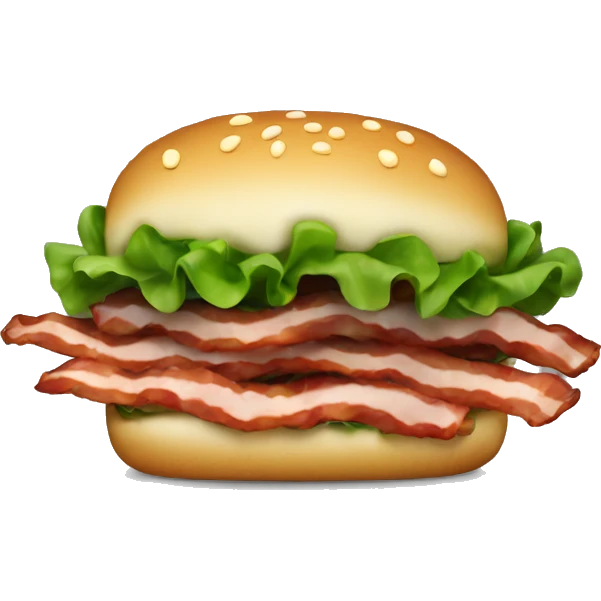 Vegetarian add bacon emoji