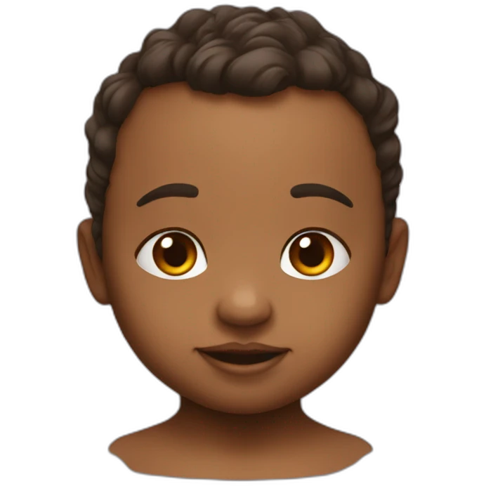 bébé avec grosses joues emoji