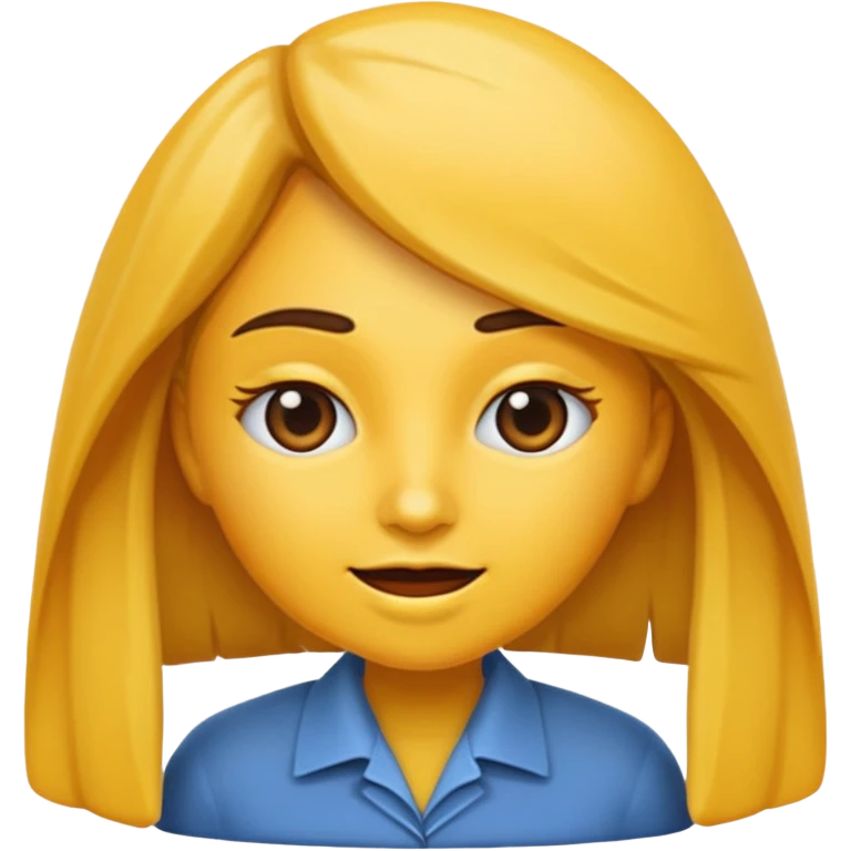 giant emoji for my boss at work a woman emoji