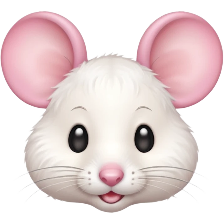 Cute Mouse face side view 🐭 emoji