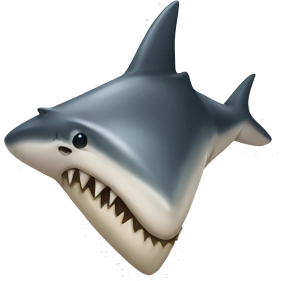 Shark tooth  emoji