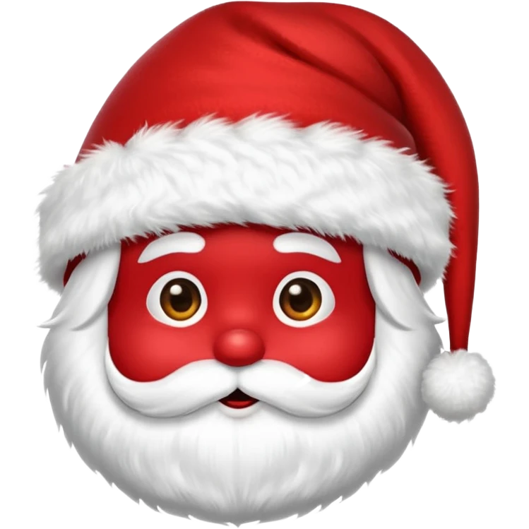 Gorro de santa claus emoji