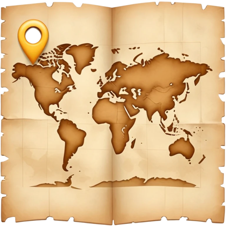 map with fold marks emoji