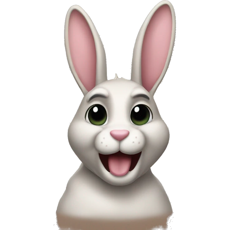 Bad bunny vibing emoji