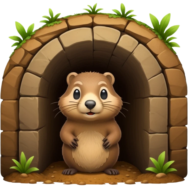 groundhog burrow emoji