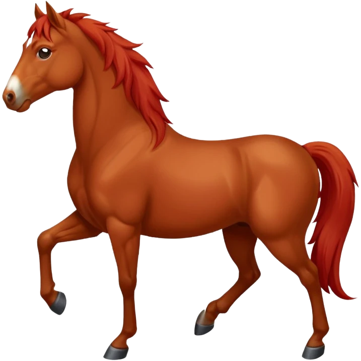 red horse 2026 emoji
