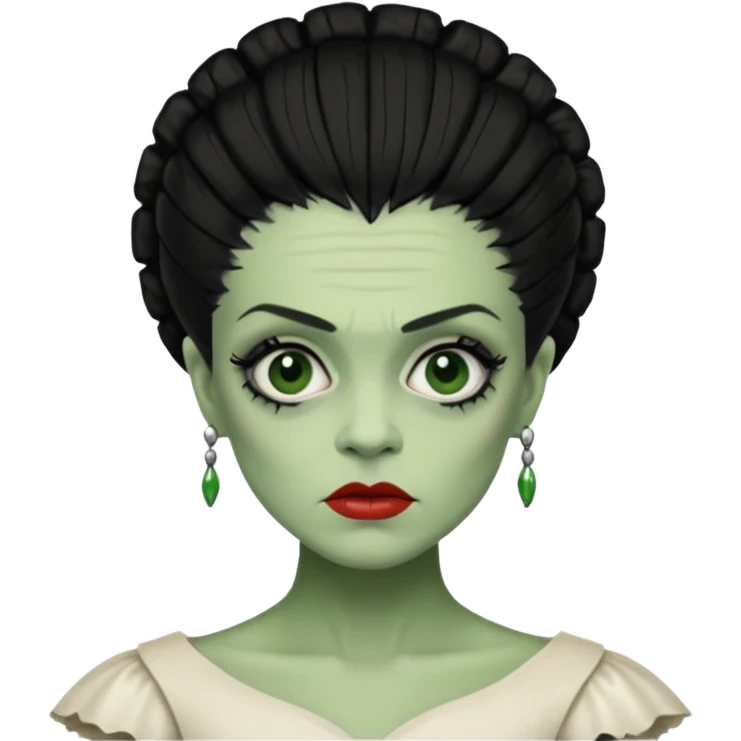 elle lanchester bride of Frankenstein  emoji