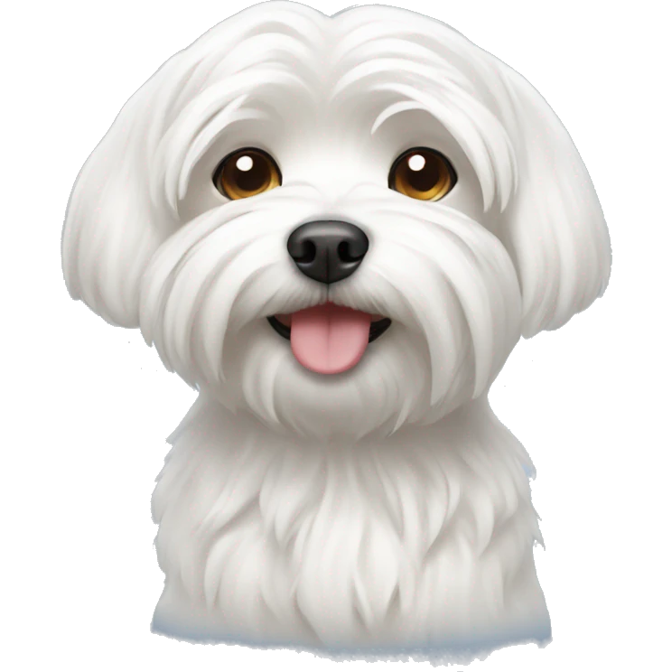 Maltese dog emoji