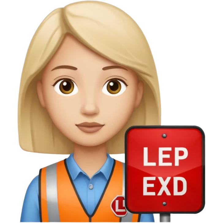 learner driver square emoji