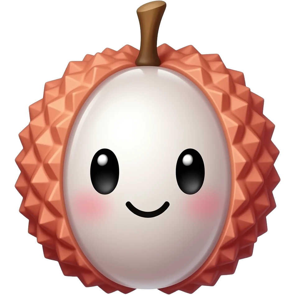 Kawaii lichi chinese emoji