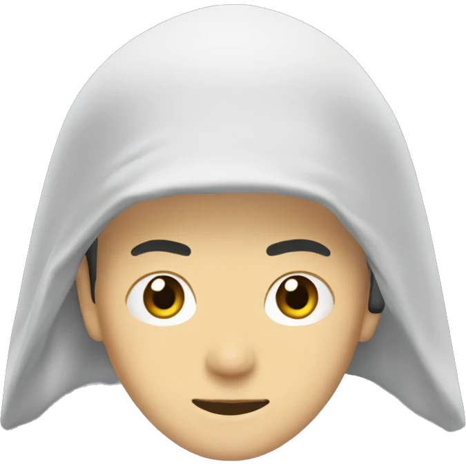 gojo satoru hood style  emoji