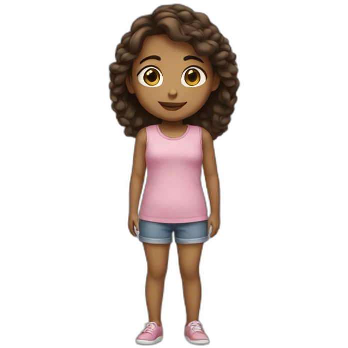 Short girl emoji