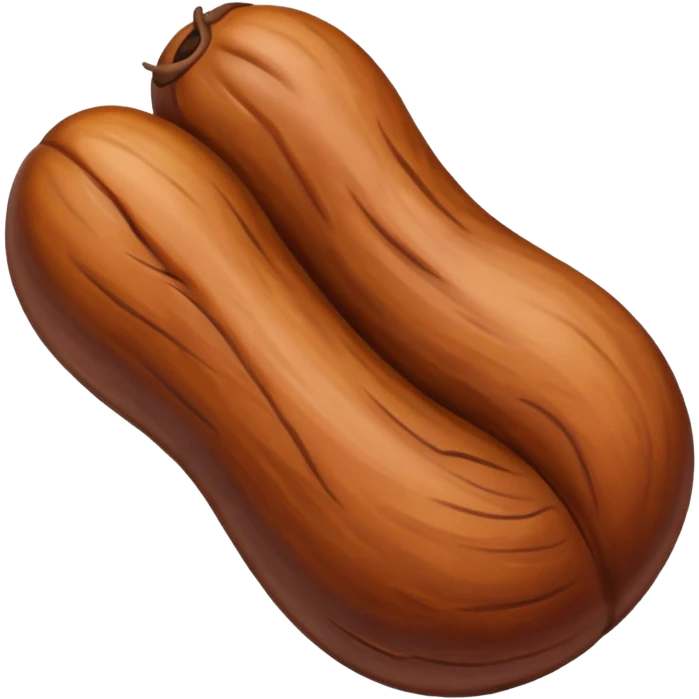 Big brown realistic penis emoji