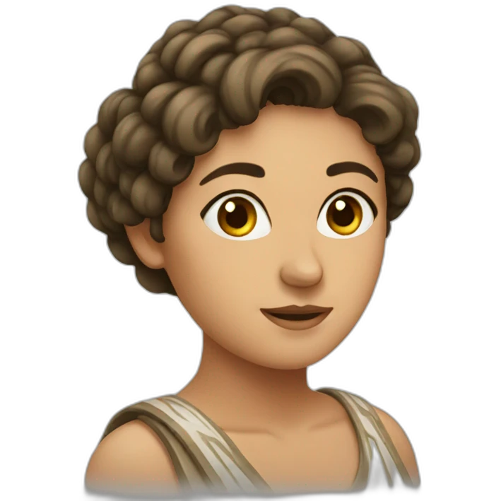 Greek woman emoji