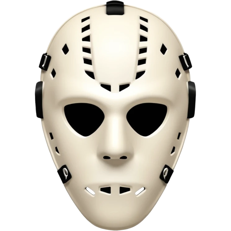 Masque de Kanye de gardien de hockey emoji