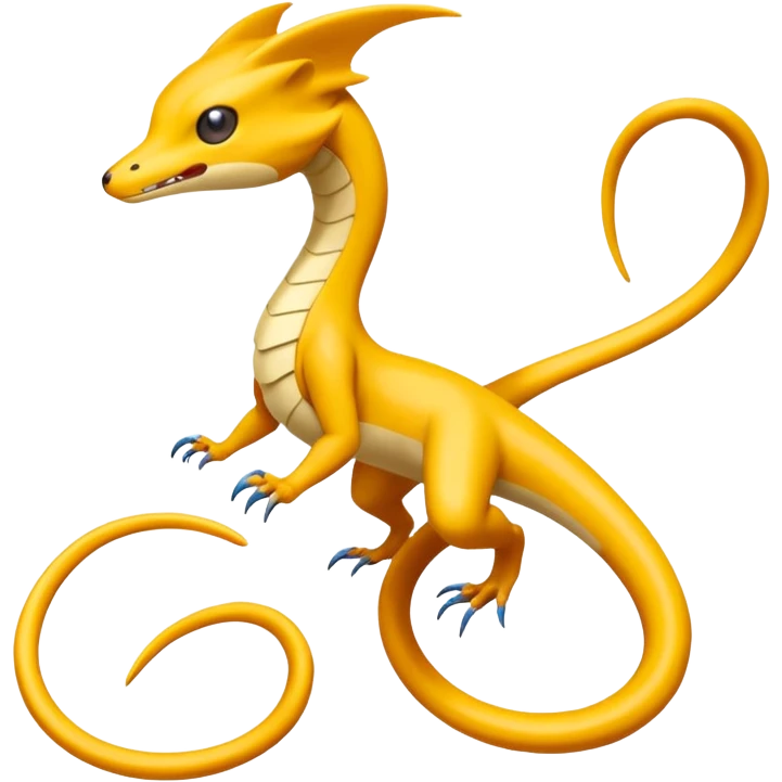  Slim Nimble Long-tailed Whip-fast Flexible Pokémon-Fakémon-Digimon-Creature, (full body) emoji
