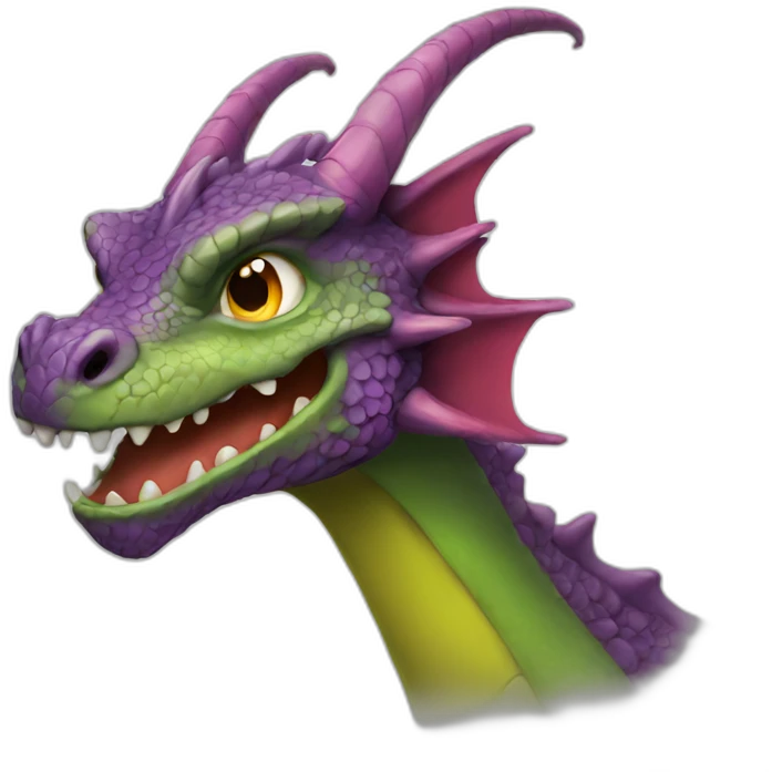Fantasy dragon emoji