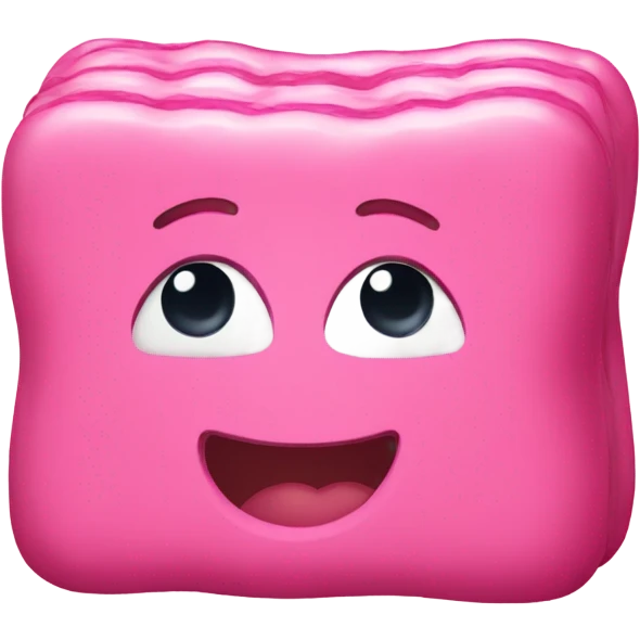 pink candy bar with the inscription kerlli emoji
